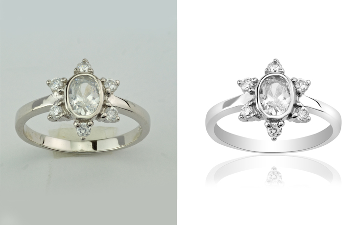 high end jewelry photo retouching services