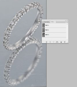 Jewelry multi clipping path services